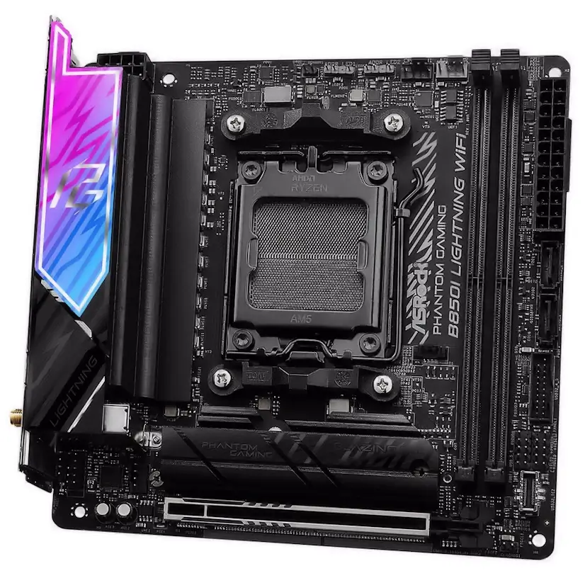 Barajas PC - Montaje Placa Base ASRock B850I Lightning WIFI Barajas