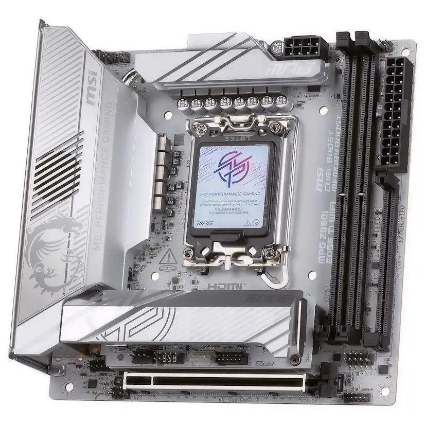 Montaje Placa Base MSI MPG Z890I EDGE TI WIFI Gaming PC Barajas